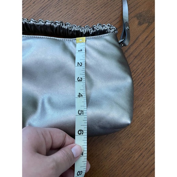 NWT A New Day Metallic Gray Purse - Picture 8 of 8